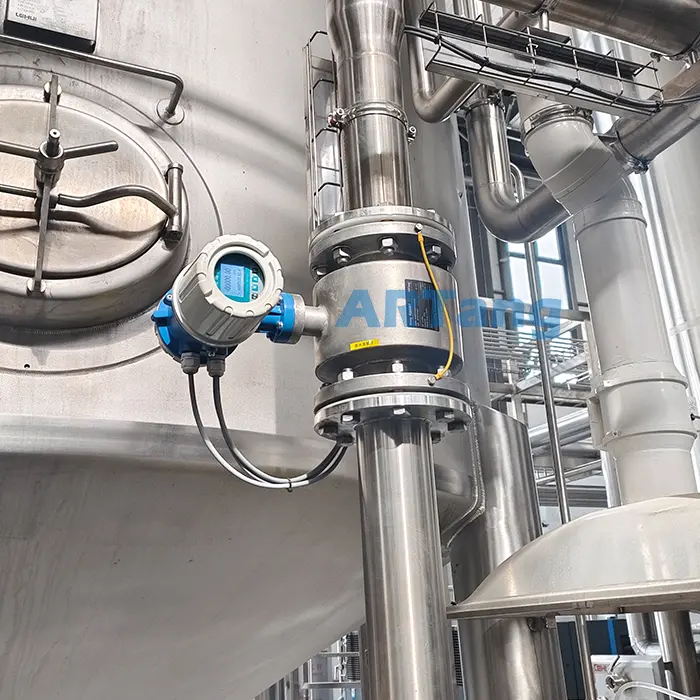 Sanitary Flow Meter for Milk Beer